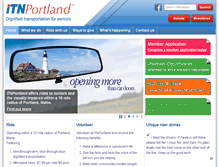 Tablet Screenshot of itnportland.org